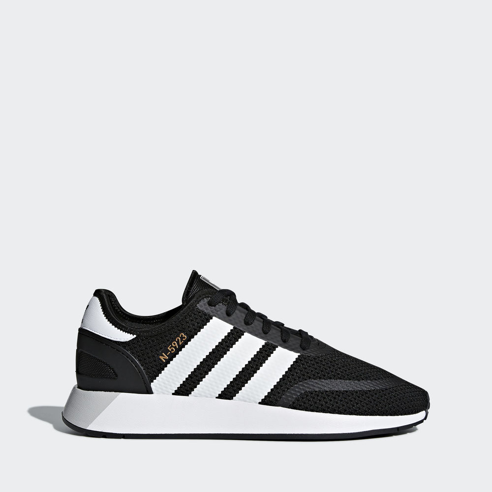 Adidas N-5923 - Originals γυναικεια - Μαυρα/Ασπρα/Γκρι,Μέγεθος: EU 36 – 54 2/3 (223EGSXN)